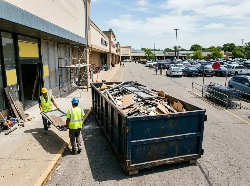 retail-store-renovation-debris-003 — frequently asked questions, Roll-off Dumpster Rentals in Richmond, VA